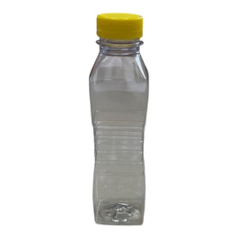 Plastic Square Wide Bottle 450ml
