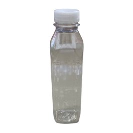 Plastic Square Wide Bottle 500ml