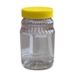 Round Plastic Jar 375ml